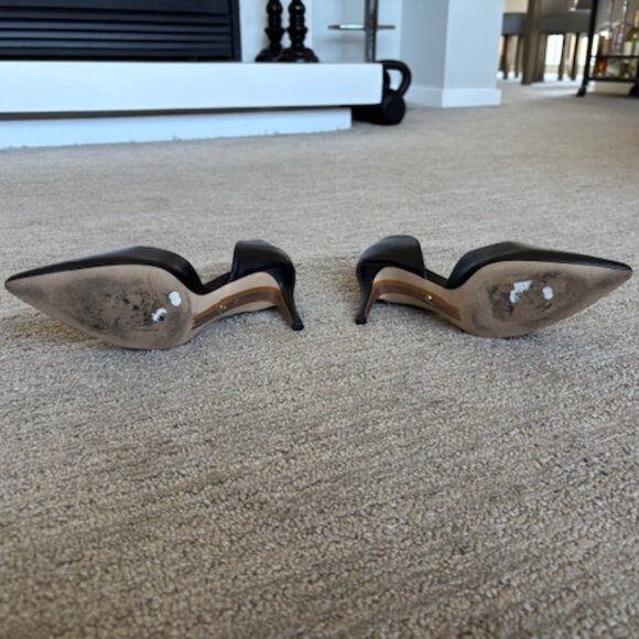 Sam Edelman Women's Heeled Black Pumps in Perfect Condition - Picture 5 of 6